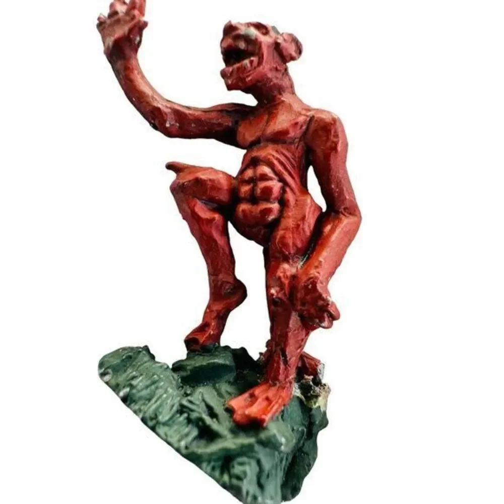 Gargoyle Armor Class 5 Miniature Fantasy AD&D Hand Painted‎ 1Stamped 1978 1352B